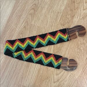 Colorful Beaded Women's Belt